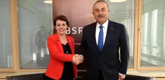 Bakan Çavuşoğlu, Kosova Dışişleri Bakanı Donika Gërvalla-Schwarz ile bir araya geldi