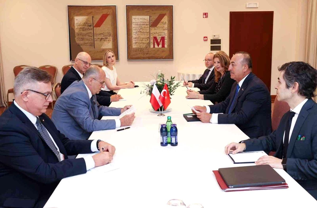 Bakan Çavuşoğlu, Slovenya\'da 17. Bled Stratejik Forumu açılış törenine katıldı