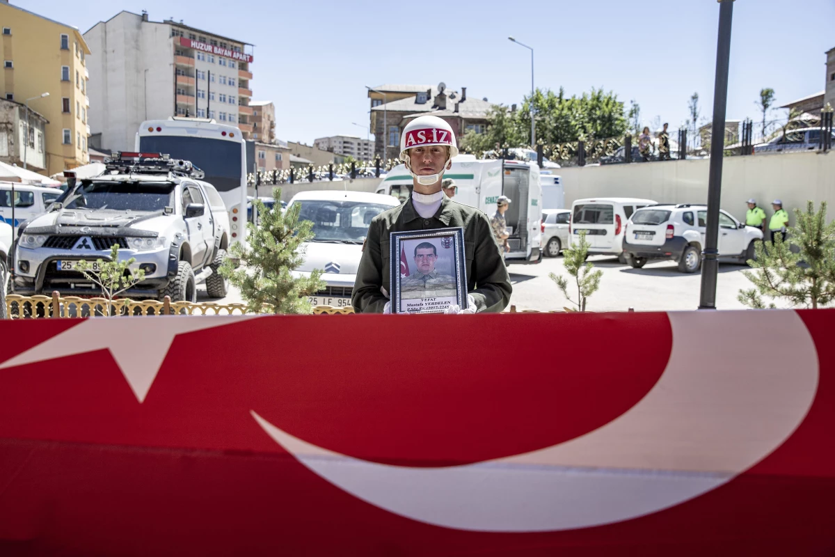 Erzurum\'da kalp krizi sonucu vefat eden asker son yolculuğuna uğurlandı