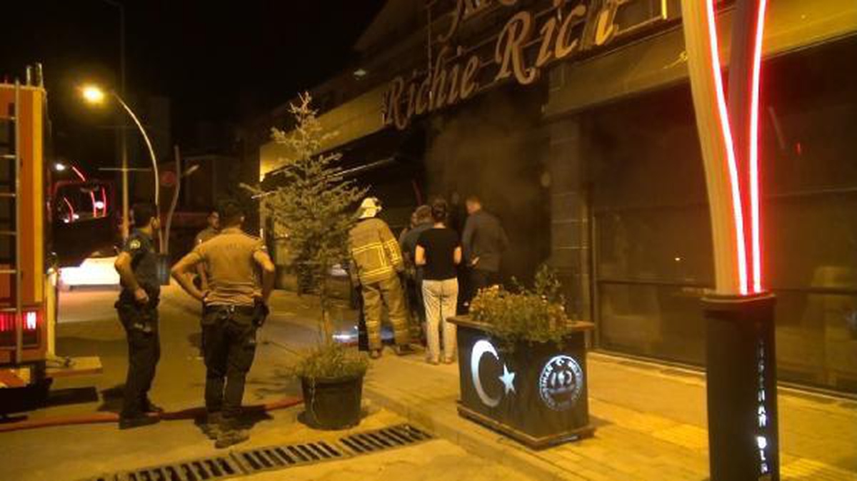 Kırıkkale\'de kafede çıkan yangın söndürüldü