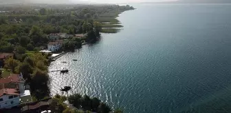 Sapanca Gölü'nün su seviyesi kritik eşiği geçerek 31 metrenin üzerine çıktı