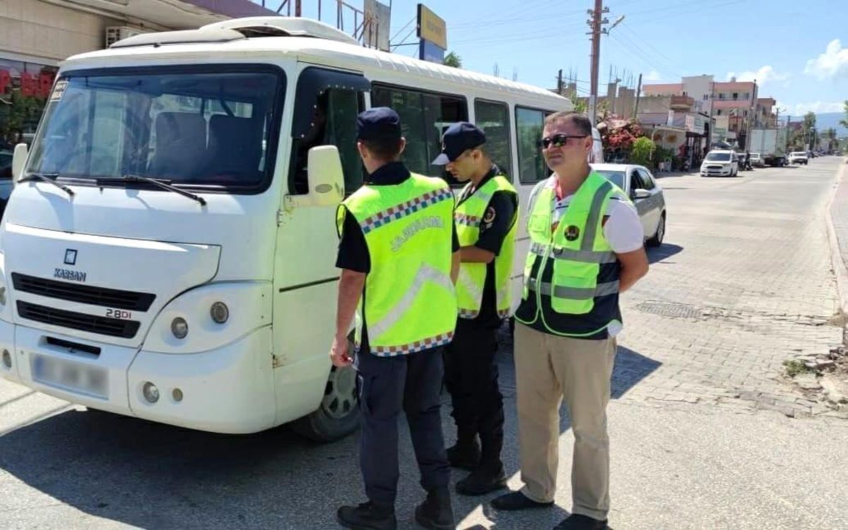 Mersin\'de toplu taşıma araçları denetleniyor