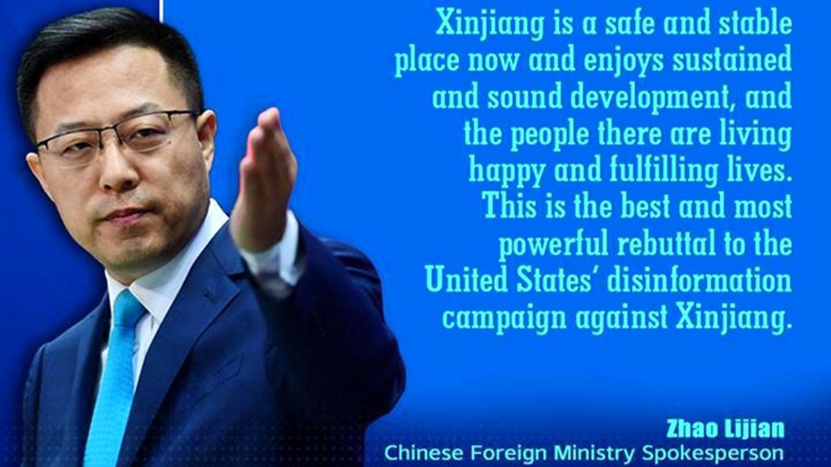 ABD\'nin Xinjiang Yalanları Kendi İtibarını Daha Hızlı Düşürmekten Başka Bir İşe Yaramayacak