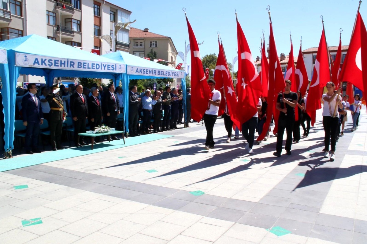 Akşehir\'de 30 Ağustos Zafer Bayramı kutlandı