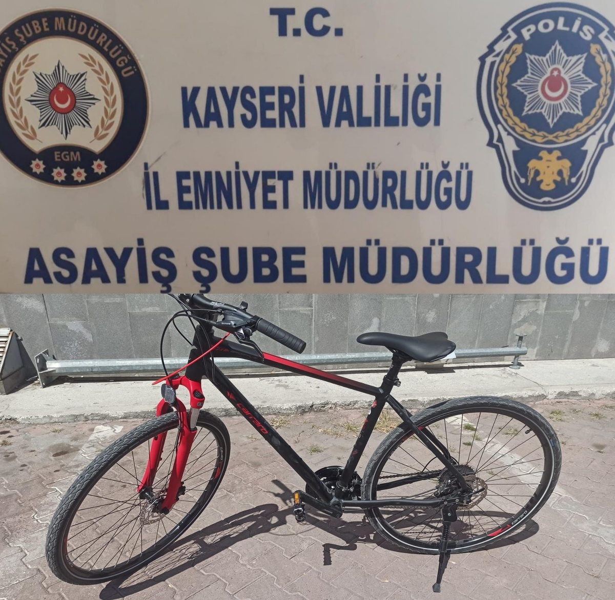 Kayseri\'de hırsızlık şüphelisi yakalandı
