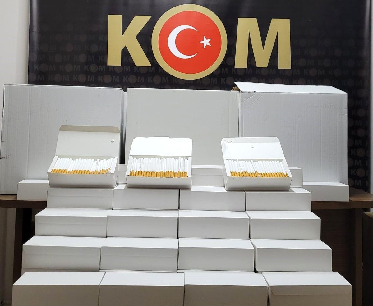 Malatya\'da 210 bin kaçak makaron ele geçirildi