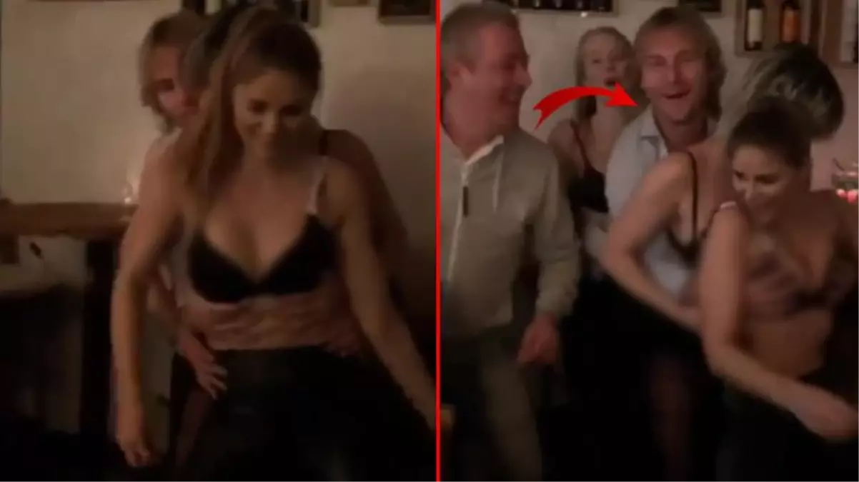 Evli ve 2 çocuğu olan Nedved\'in 50. yaş gününde 3 kadınla samimi görüntüleri ortaya çıktı