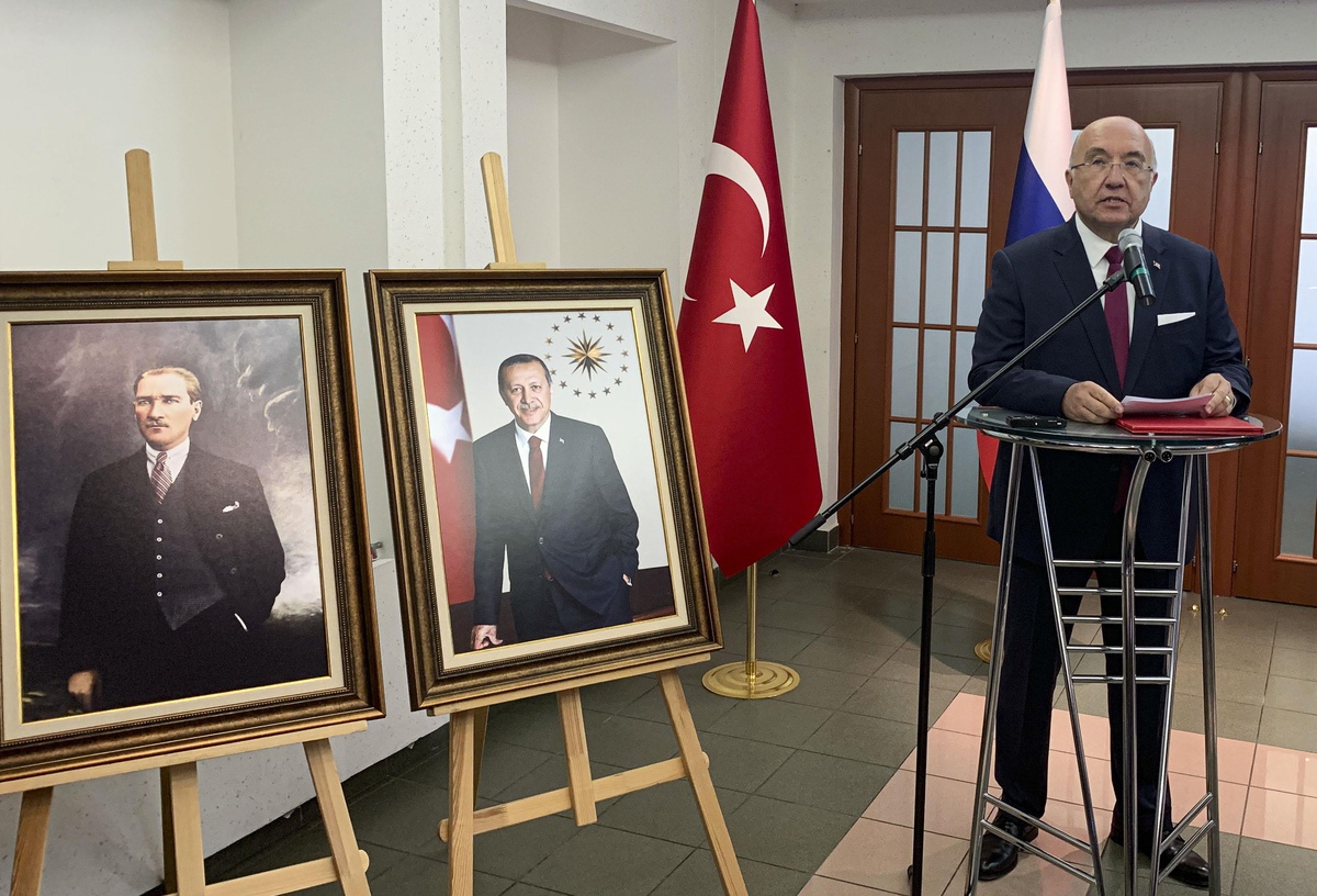 Rusya\'da 30 Ağustos Zafer Bayramı resepsiyonla kutlandı
