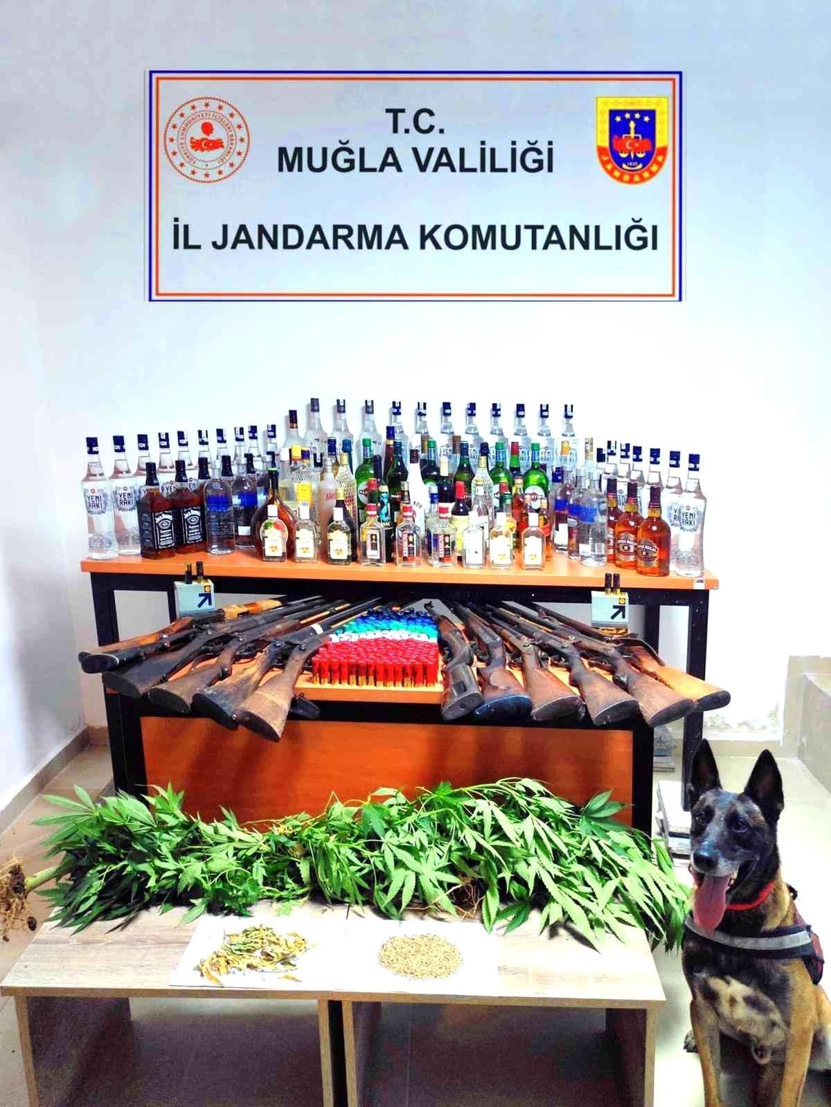 Uyuşturucu operasyonunda cephanelik ele geçirildi