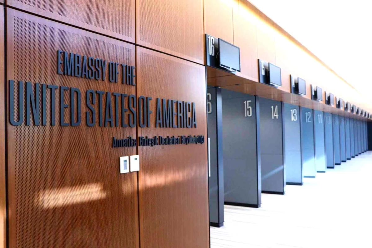 ABD\'nin Ankara Büyükelçiliği yeni yerleşkesinde vize işlemlerine hazır