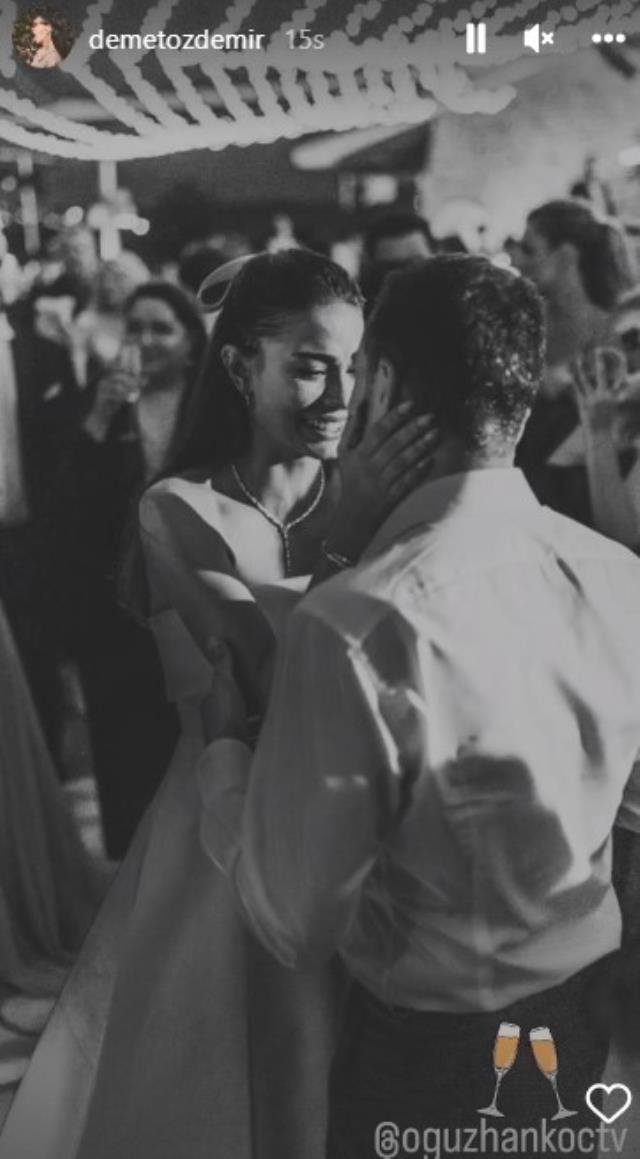 Demet Özdemir ve Oğuzhan Koç çiftinden ilk paylaşım: Ve sonsuza dek mutlu yaşamışlar