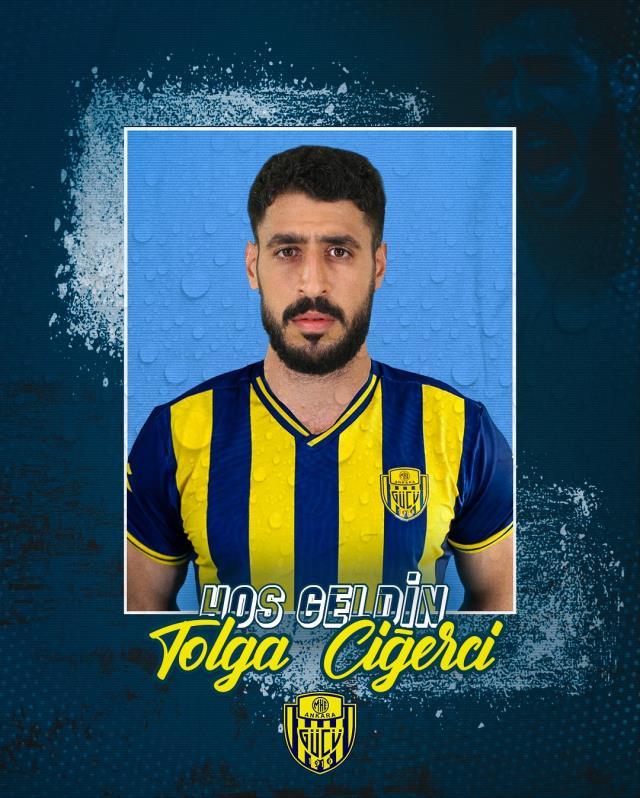 MKE Ankaragücü, Tolga Ciğerci ile 2 yıllık sözleşme imzaladı