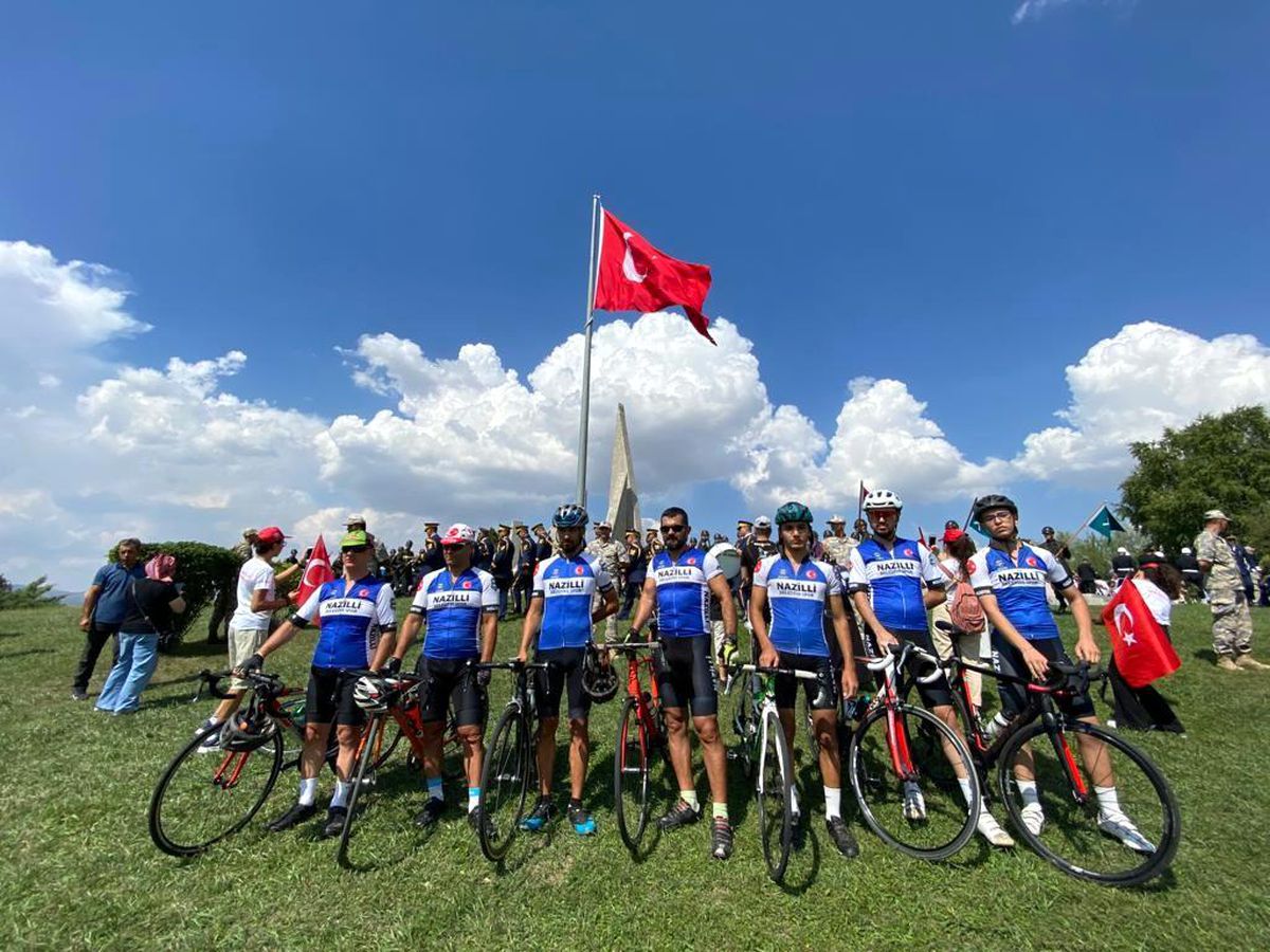 Nazilli\'den Afyon\'a pedal çevirdiler