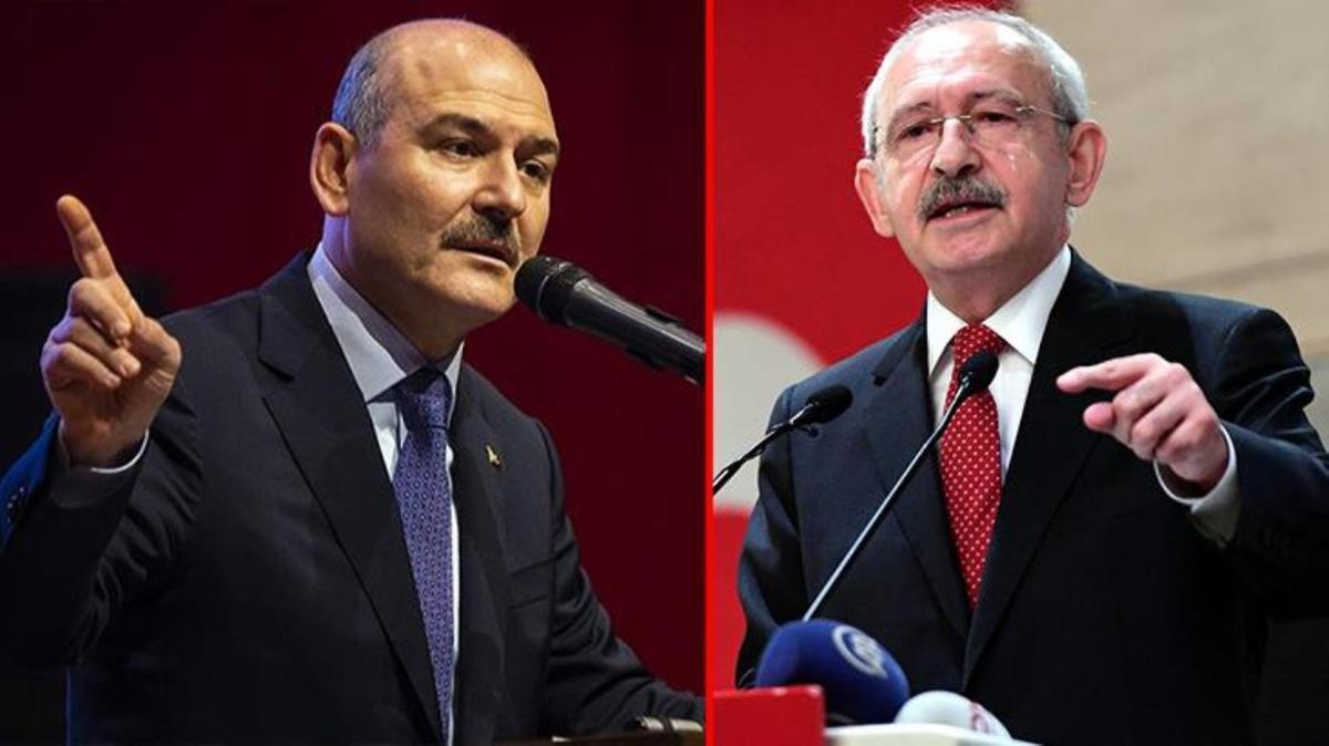 İçişleri Bakanı Süleyman Soylu\'dan CHP liderine salvo: Bin tane Kılıçdaroğlu gelse yine başaramaz