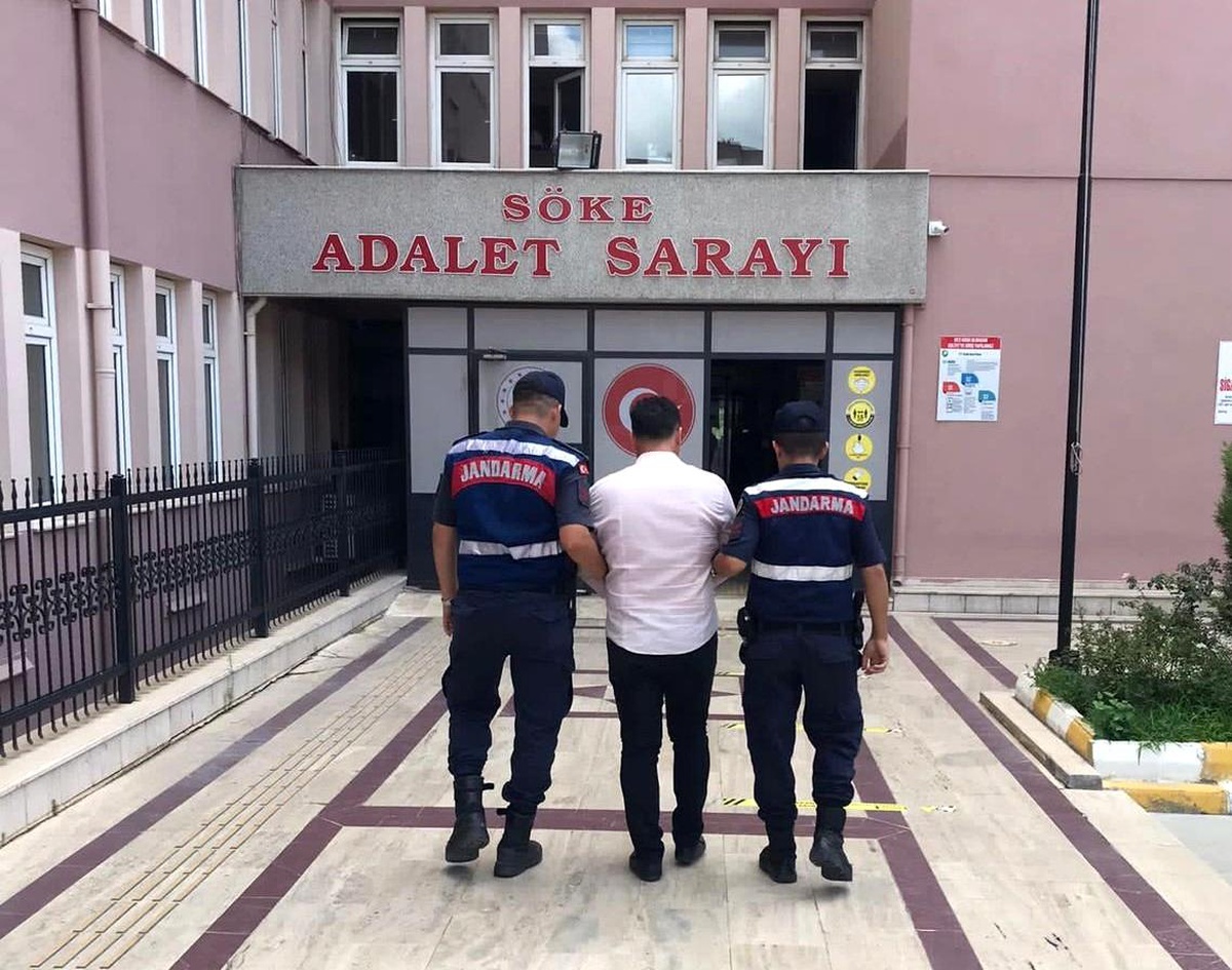10 yıl kesinleşmiş hapis cezası bulunan şahıs Söke\'de yakalandı