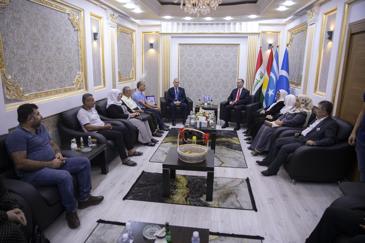 Baas rejimi tarafından idam edilen Türkmen şehitler Erbil\'de anıldı