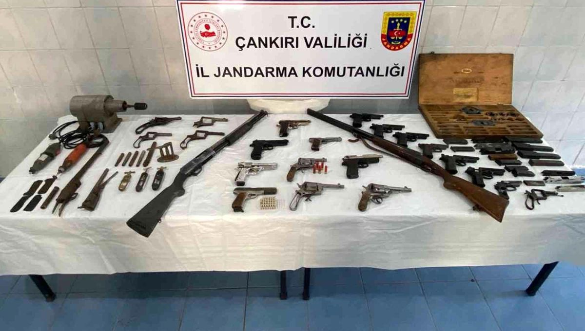 Çankırı\'da kaçak silah operasyonu: 1 gözaltı