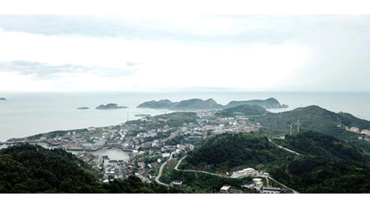 Çin\'in Doğusundaki Dachen Adaları Yeşil Enerjiyle Kalkınıyor