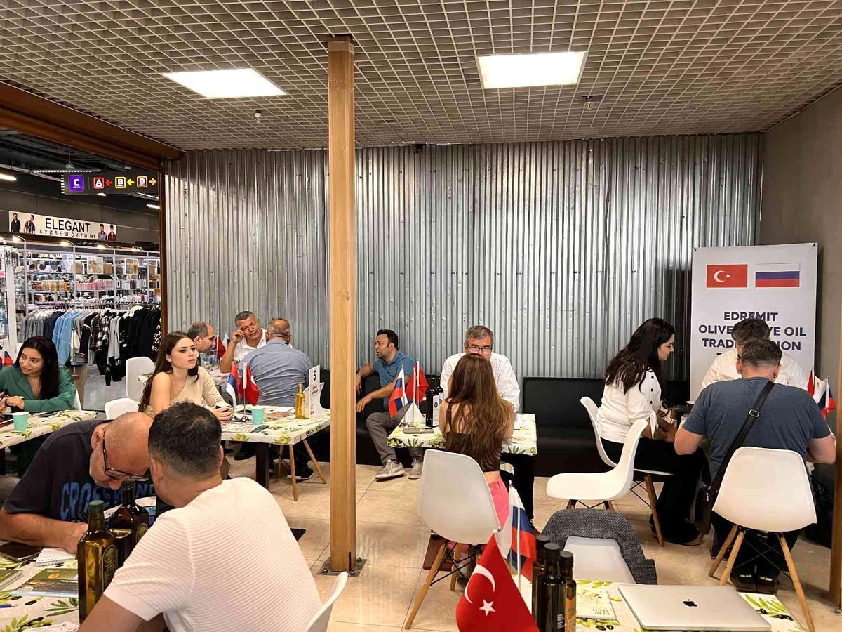 Edremit zeytin ve zeytinyağı Moskova\'da tanıtıldı