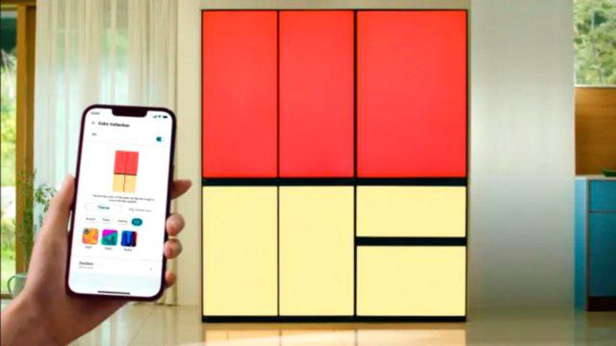 LG\'den renk değiştiren buzdolabı!