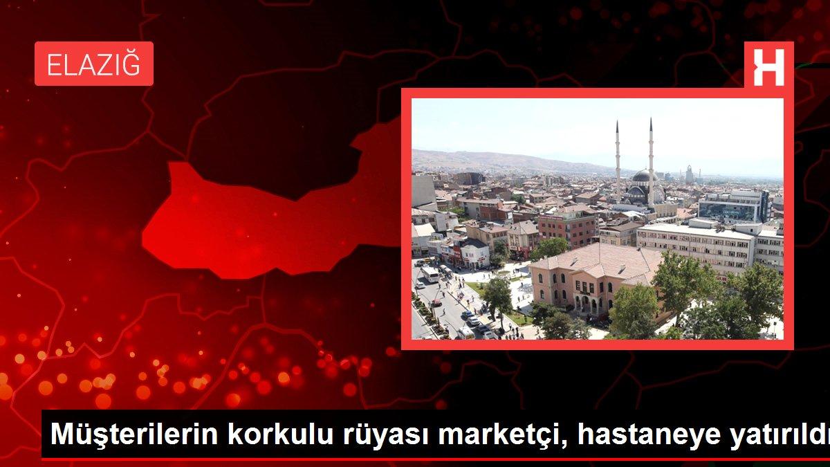 Müşterilerin korkulu rüyası marketçi, hastaneye yatırıldı