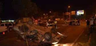 Şanlıurfa'da otomobiller çarpıştı: 1 ölü, 4 yaralı