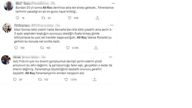Trabzonspor'un Maxi Gomez transferi sonrası Fenerbahçe taraftarı Ali Koç'a ateş püskürdü Trabzonspor'un Maxi Gomez transferi sonrası Fenerbahçe taraftarı Ali Koç'a ateş püskürdü