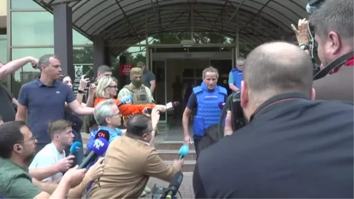 UAEA heyeti, Zaporijya Nükleer Santrali\'nde incelemelerde bulunmak üzere yola çıktı