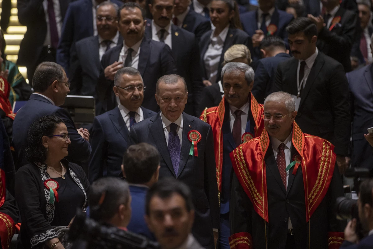 Yargıtay Başkanı Akarca 2022-2023 Adli Yıl Açılış Töreni'nde konuştu Açıklaması