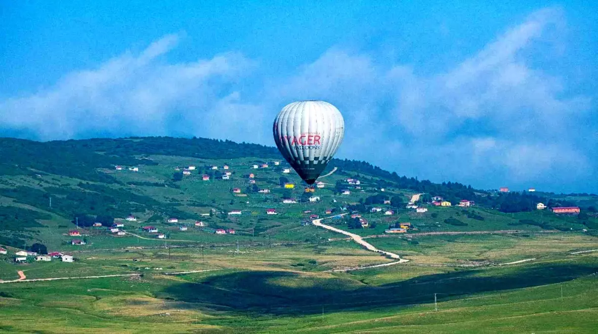 Yaylada balon turizmi başlıyor