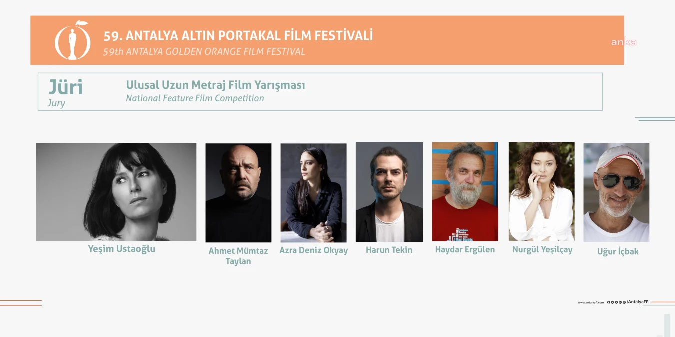 59. Antalya Altın Portakal Film Festivali Ulusal Uzun Metraj Yarışma Jürisi Açıklandı