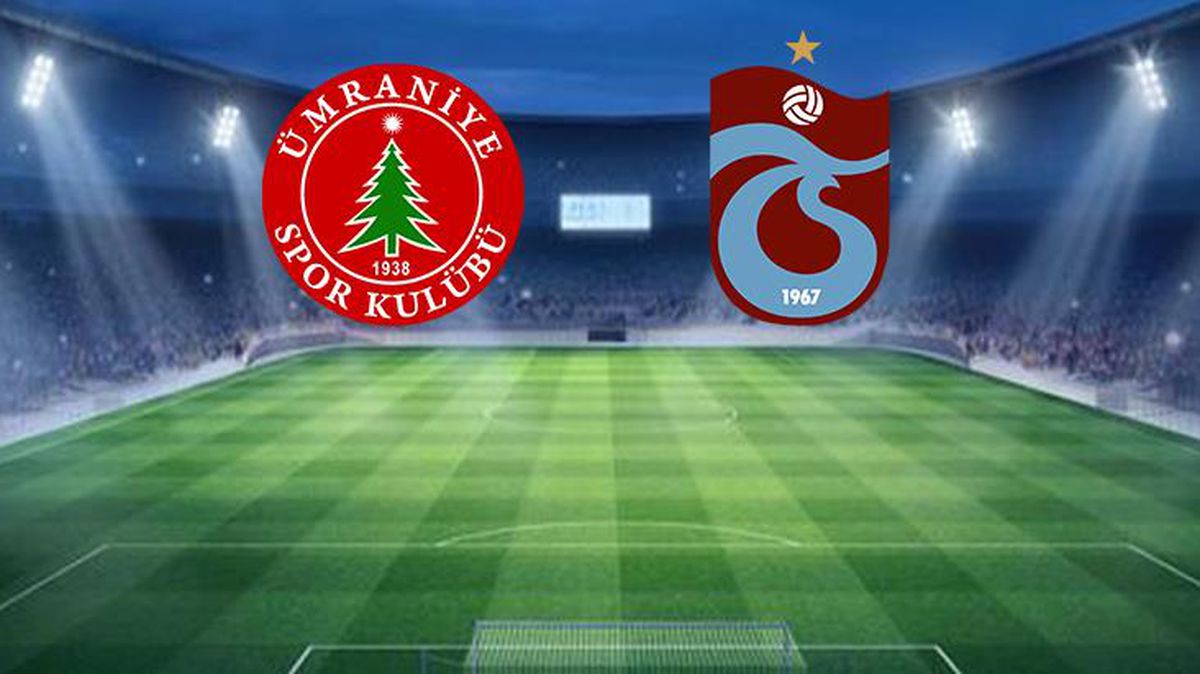 Ümraniyespor-Trabzonspor maçı canlı anlatım! İstanbul\'da ilk gol geldi