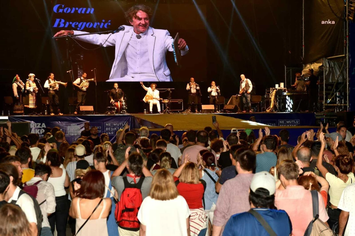 Beşiktaş Festivali\'nde Goran Bregovic Konseri
