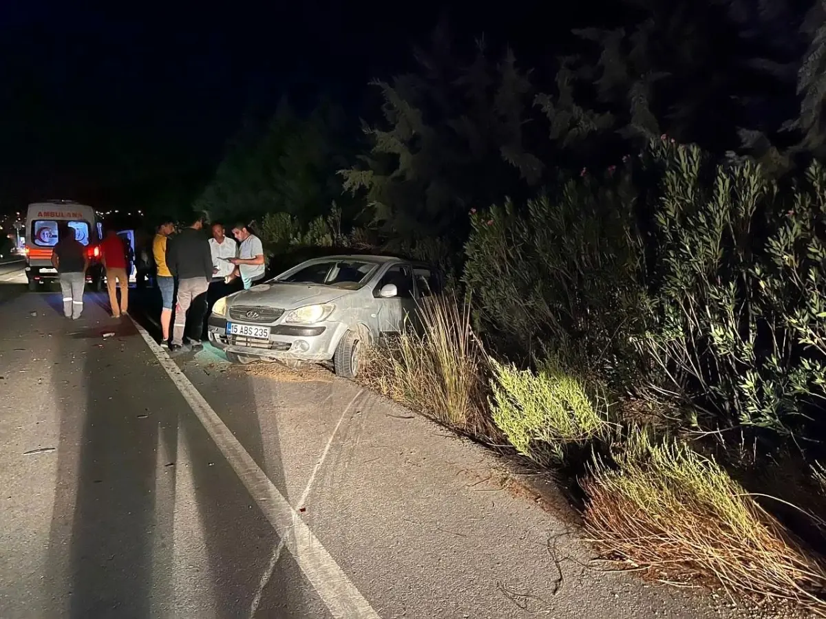 Burdur\'da trafik kazası: 4 yaralı