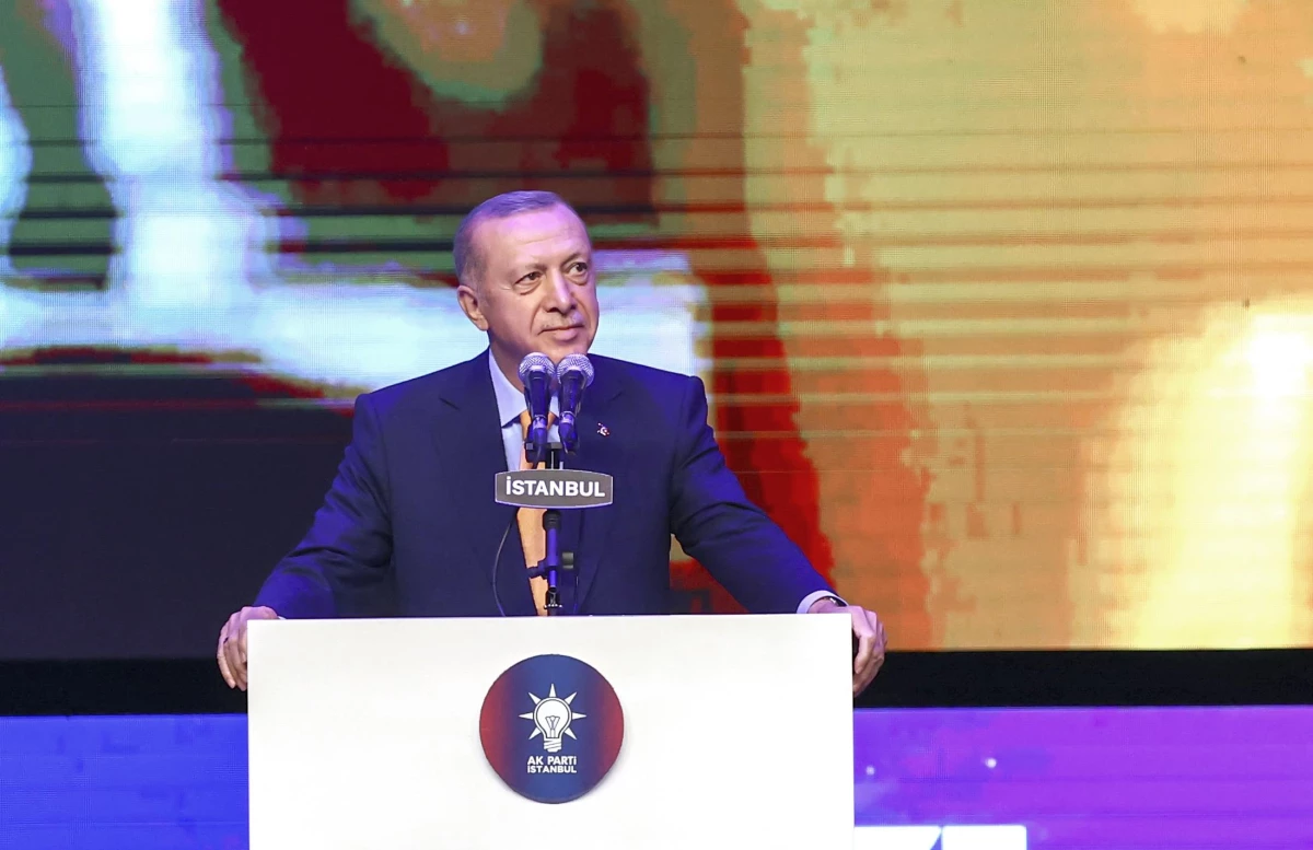 Cumhurbaşkanı Erdoğan, AK Parti İstanbul Genişletilmiş İl Danışma Meclisi Toplantısı\'nda konuştu: (1)