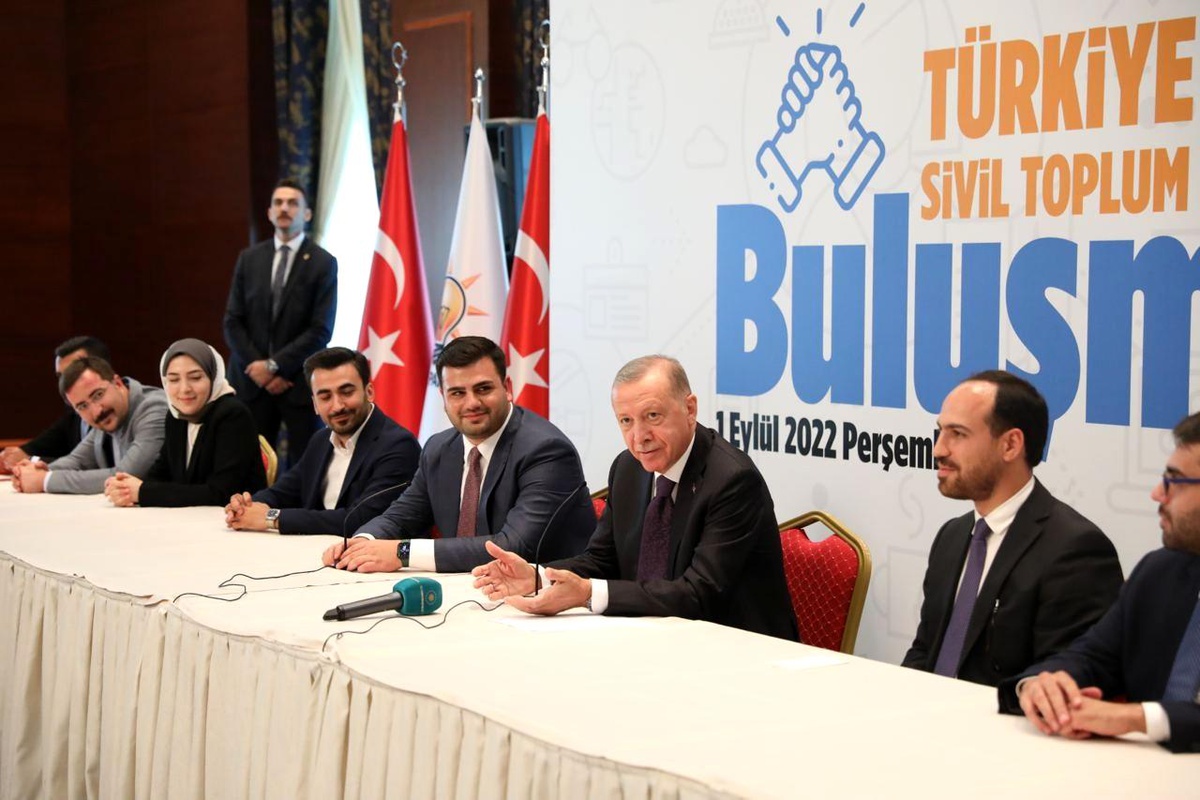 Cumhurbaşkanı Erdoğan, Türkiye Gençlik Sivil Toplum Kuruluşları Buluşması\'na katıldı