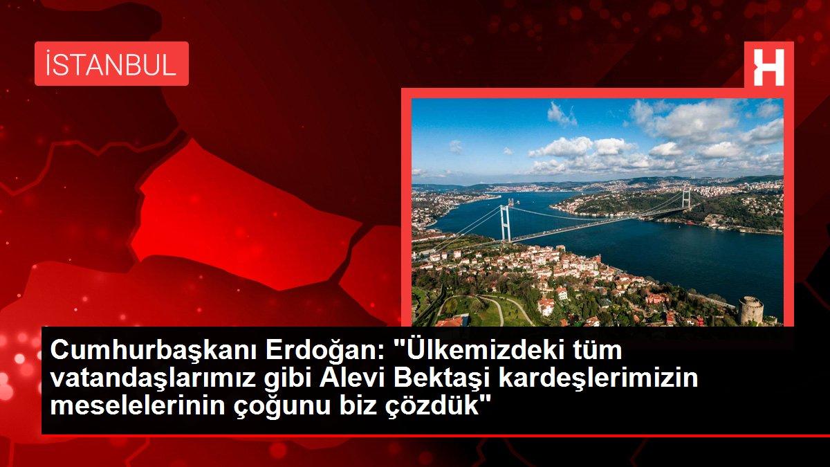 Cumhurbaşkanı Erdoğan: '(6'lı masa) Bu masanın altındaki PKK güdümündeki 7. ortağın hesabı, kendilerini ilgilendirir'