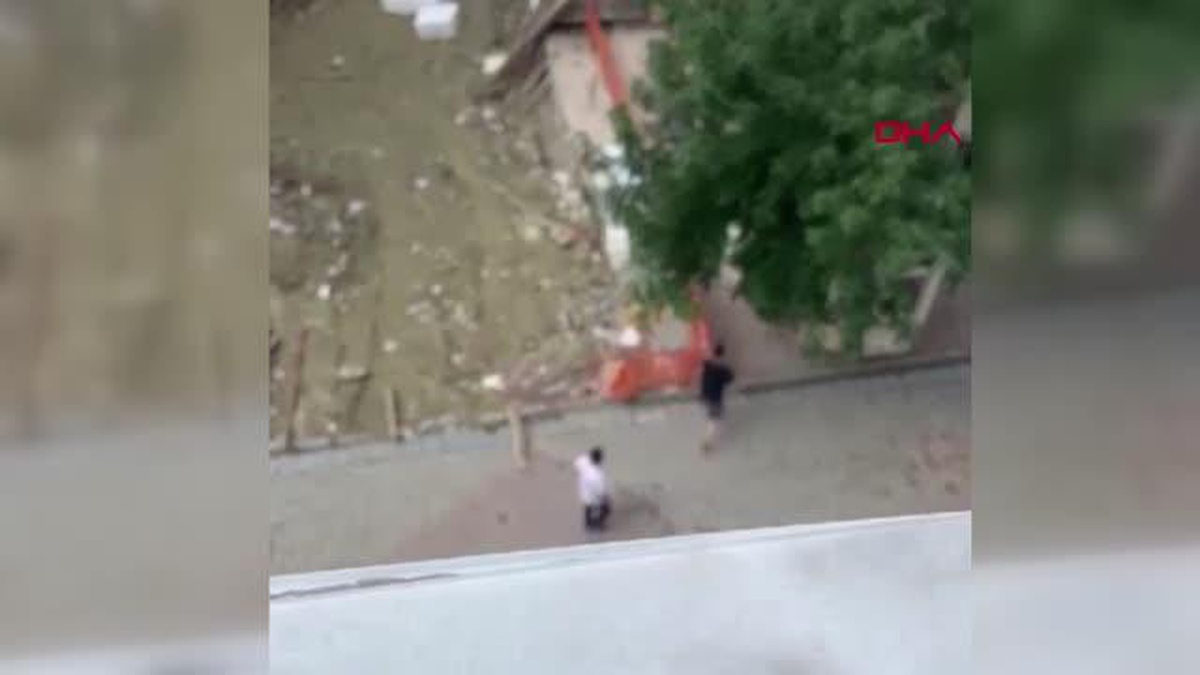 GÜNGÖREN\'DE KADINA ŞİDDET; SOKAK ORTASINDA DÖVÜLDÜ, ŞİKAYETÇİ OLMADI