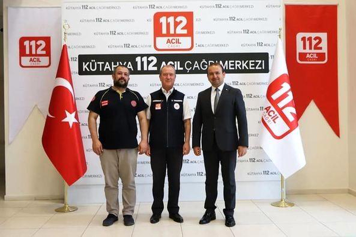 İl Sağlık Müdürü Şenkul\'dan, 112 Acil Çağrı Merkezi\'ne ziyaret