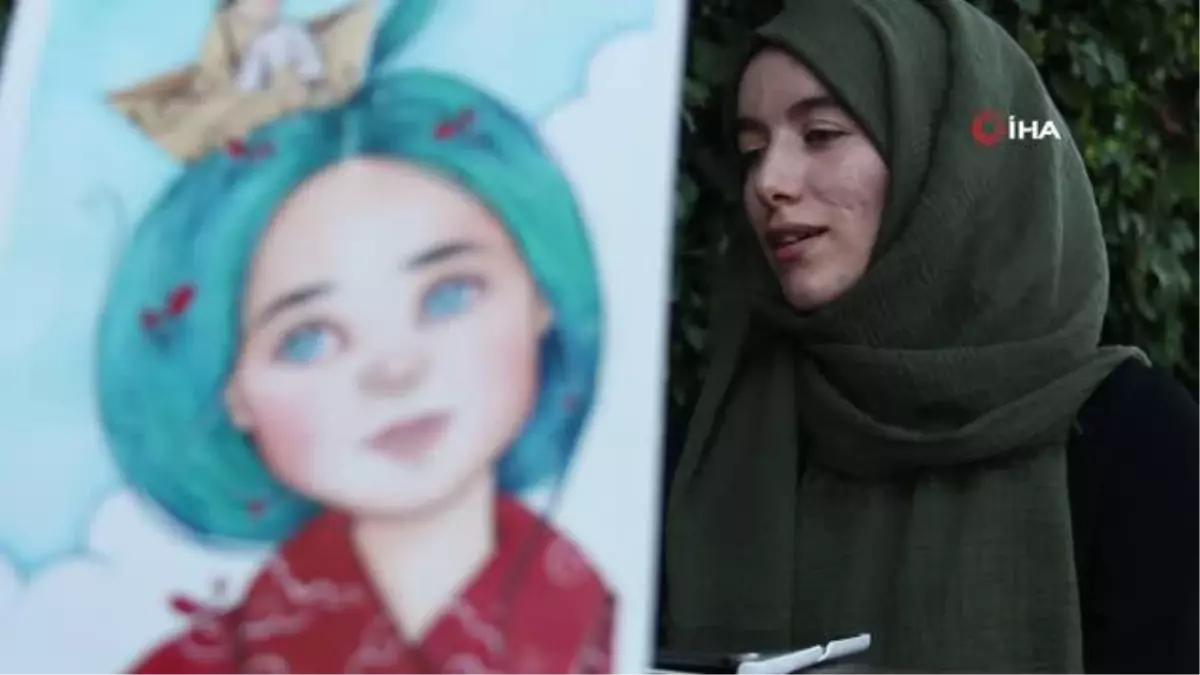 İnsanların yüzlerini gülümsetebilmek için resim çiziyor