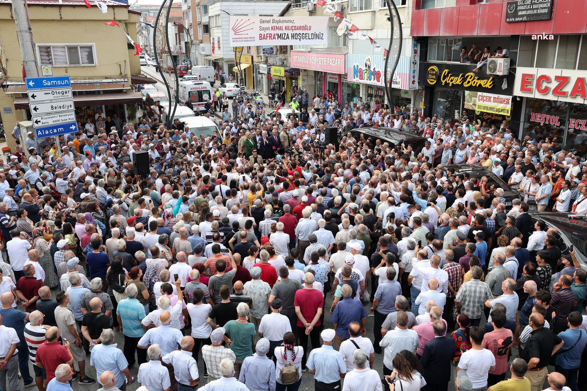 Kılıçdaroğlu: Bafra\'da Haykırdık, Bu Ülkeyi Beraber Ayağa Kaldıracağız. Hep Beraber, Hep Beraber