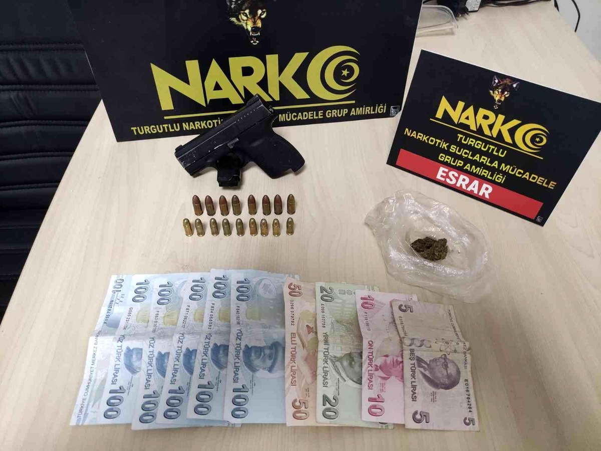 Manisa\'da uyuşturucu taciri tutuklandı