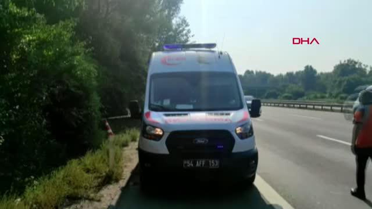 OTOMOBİL AĞACA ÇARPTI: 1 ÖLÜ, 5 YARALI