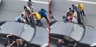 Aracını park eden polisi 'Burası bizim yerimiz' diyerek döven saldırganlar serbest bırakıldı