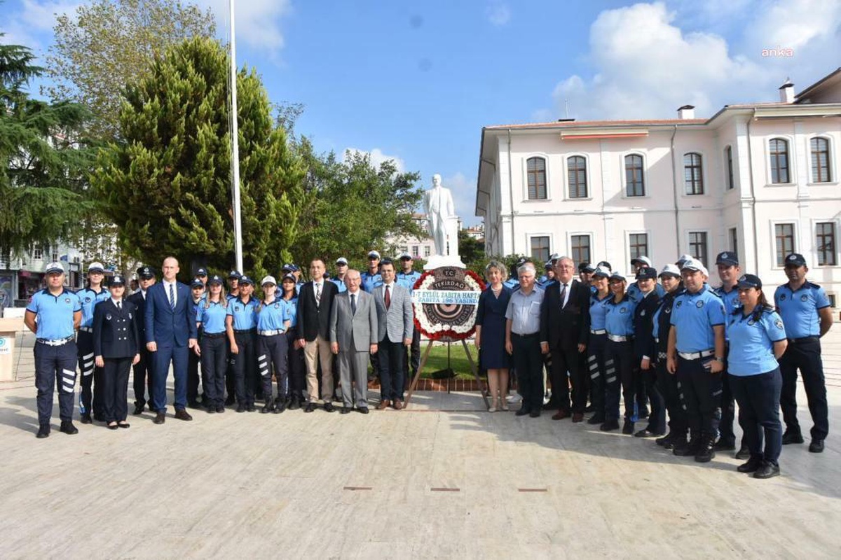 Tekirdağ\'da Zabıta Haftası Törenle Kutlandı