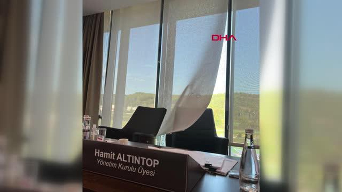 TFF BİNASINDA SALDIRININ İZLERİ