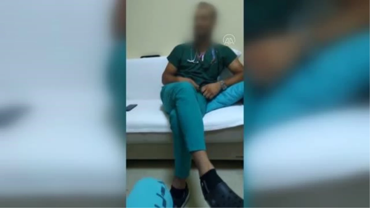 Trabzon\'da kendisini doktor olarak tanıtan kişinin, Rize\'deki hastanede de görüntüleri ortaya çıktı