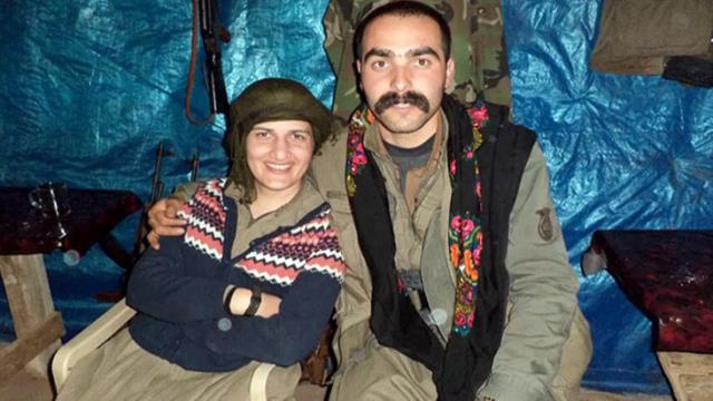 Yurtdışına kaçmaya çalışan HDP'li Semra Güzel'in yakalandıktan sonraki ilk fotoğrafı
