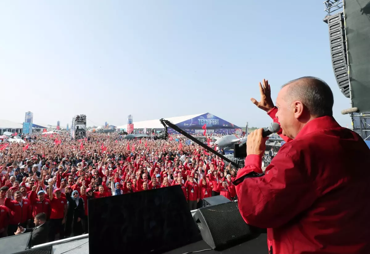 Cumhurbaşkanı Erdoğan, TEKNOFEST KARADENİZ 2022\'de konuştu: (2)