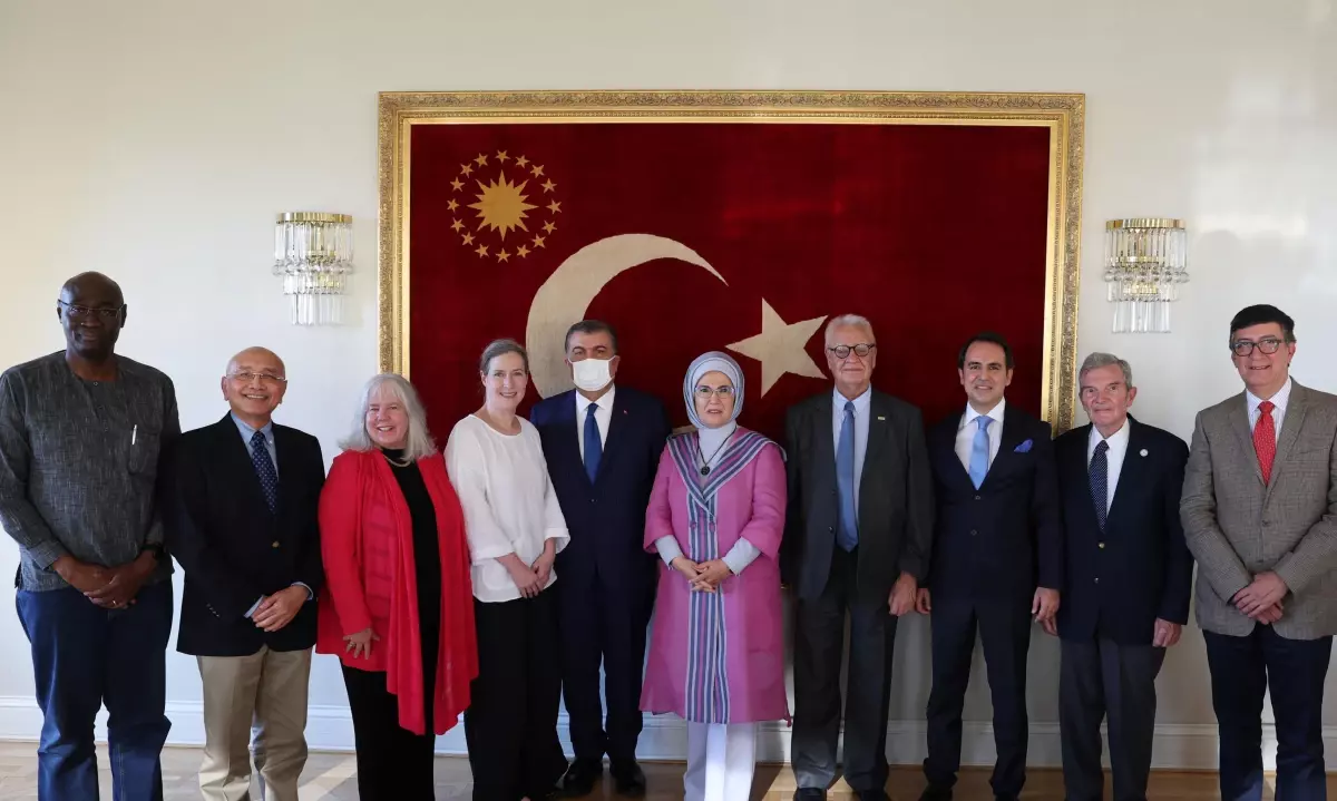 Emine Erdoğan, Uluslararası Pediatri Kurumu heyetini kabul etti Açıklaması